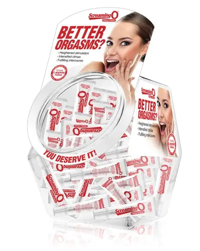 Screaming O climax cream blister pack with 15 ml tubes