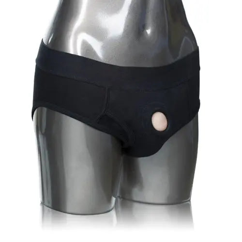 Packer Gear Brief Harness - Large/extra Large - Black – body-safe materials | Fu'Cha Exotics