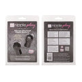 Black silicone nipple suckers blister pack with two suction cups