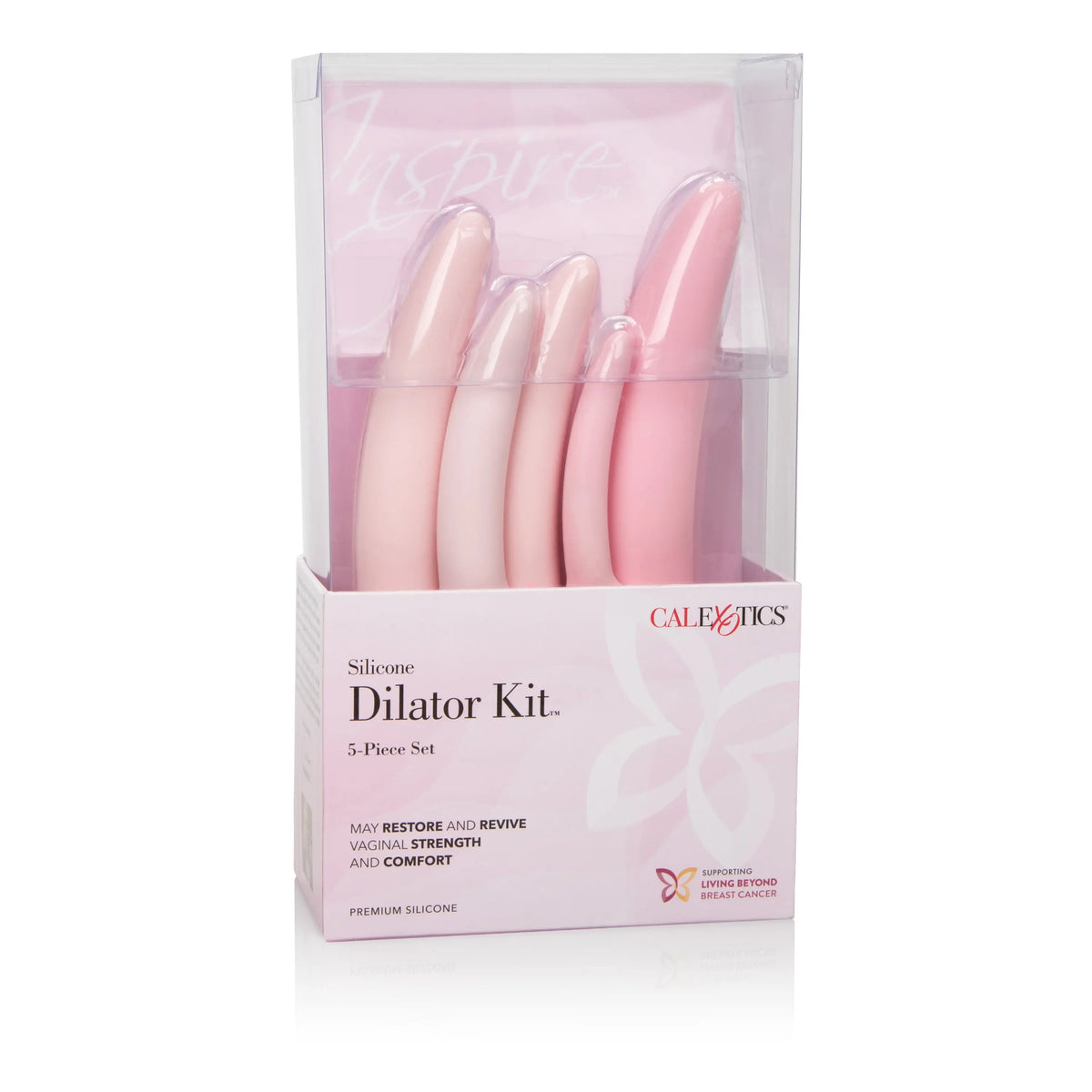 Inspire Silicone Dilator Kit - 5 Piece Set – body-safe silicone | Fu'Cha Exotics