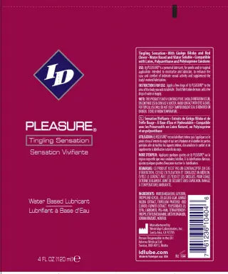 ID Pleasure - Tube - 4 Fl. Oz. – body-safe materials | Fu'Cha Exotics