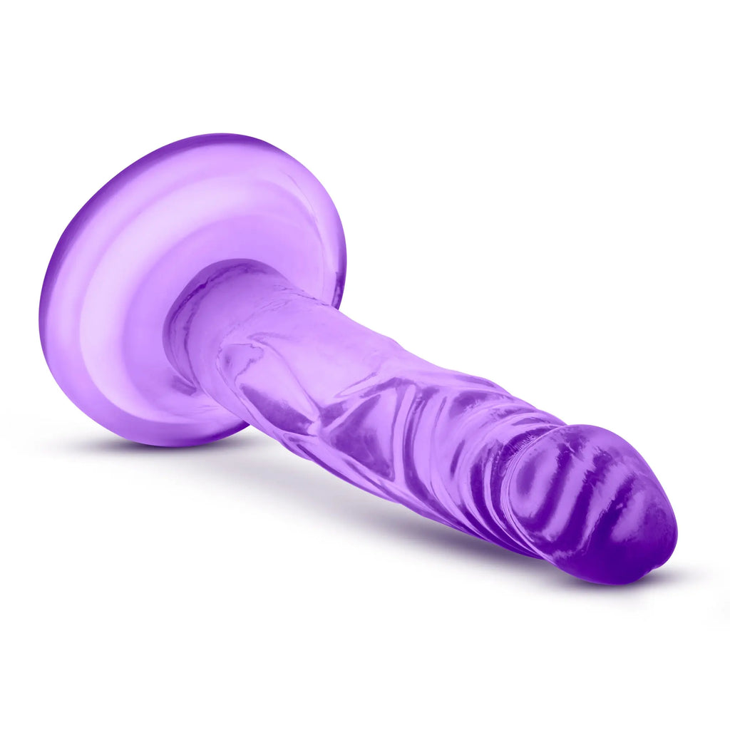 Naturally Yours - 5 Inch Mini Cock - Purple – body-safe materials | Fu'Cha Exotics