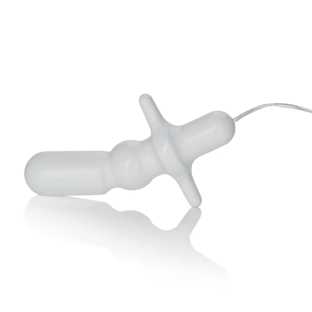 Pocket Exotics Ivory Anal-T Vibe – body-safe materials | Fu'Cha Exotics