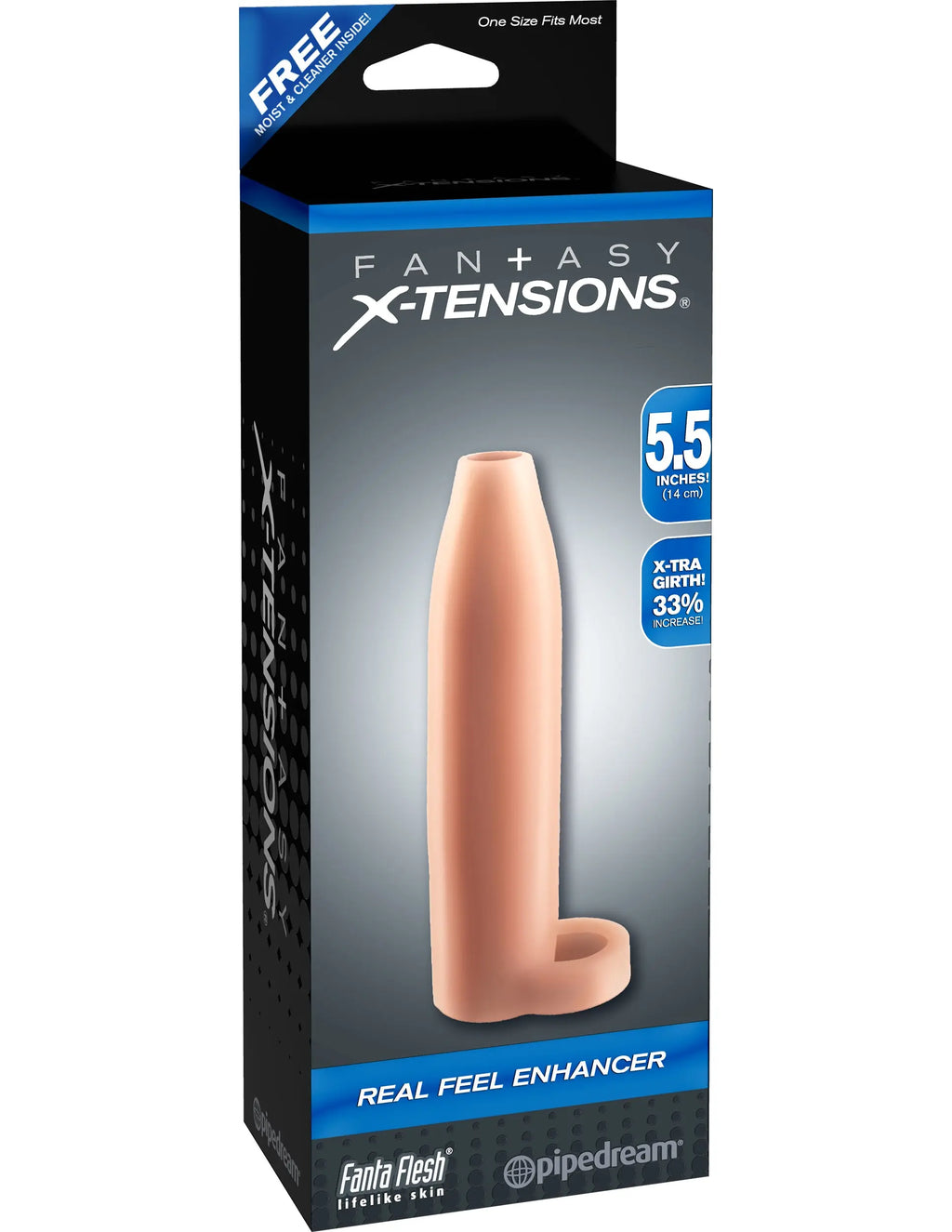 Fantasy X-Tensions Real Feel Enhancer - Flesh – body-safe materials | Fu'Cha Exotics