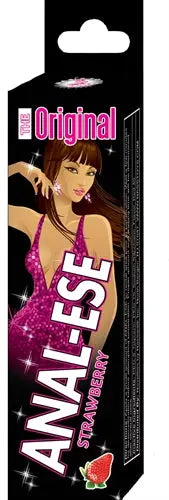 Anal-Ese Strawberry - .5 Oz. - Soft Packaging – body-safe materials | Fu'Cha Exotics