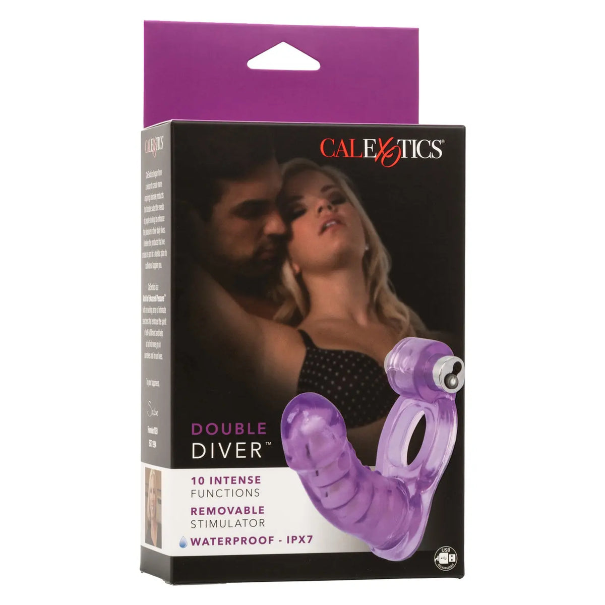 Double Diver Rechargeable – body-safe materials USB-rechargeable | Fu'Cha Exotics