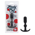 Booty Call Booty Teaser black silicone plug with curved base
