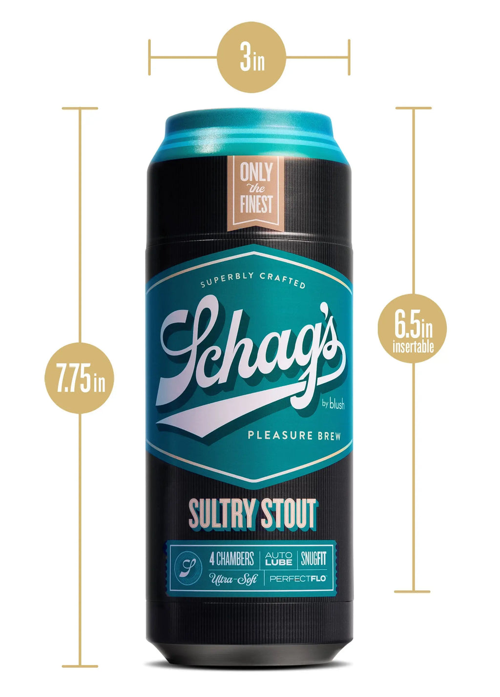 Schag's - Sultry Stout - Frosted – body-safe materials | Fu'Cha Exotics