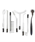 Neon wand accessory kit with clear wand pieces, comb, small roller and brush
