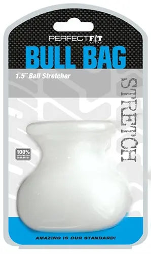 Bull Bag XL - Clear Ball Stretcher – body-safe materials | Fu'Cha Exotics