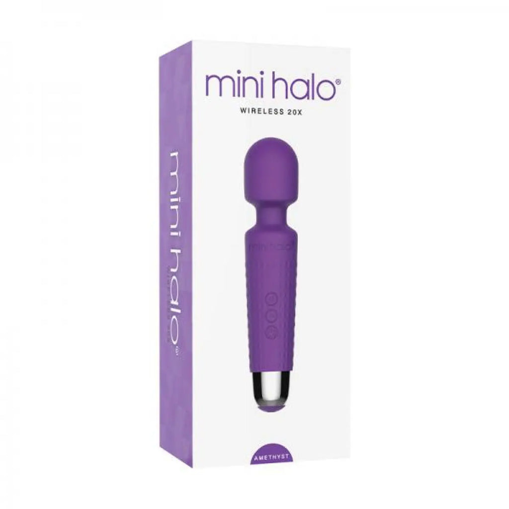 Mini Halo Amethyst – body-safe materials 20 vibration modes | Fu'Cha Exotics