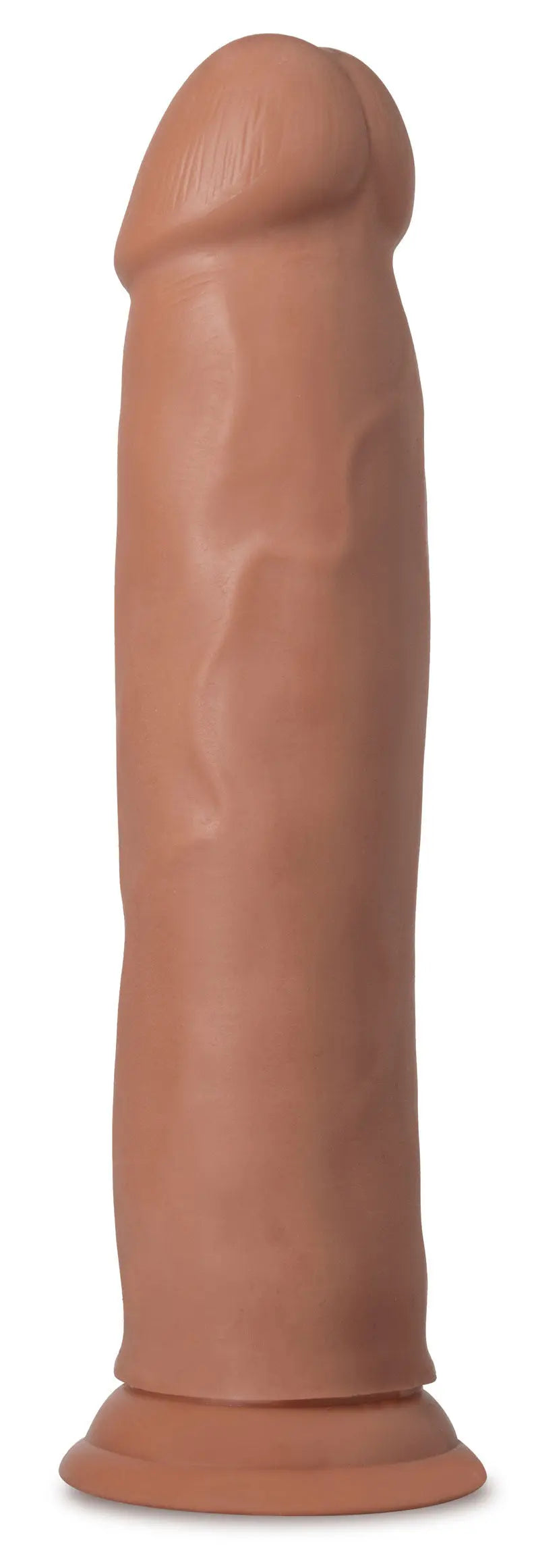 Au Naturel - Carlos - 9 Inch Dong - Mocha Mocha – body-safe materials | Fu'Cha Exotics
