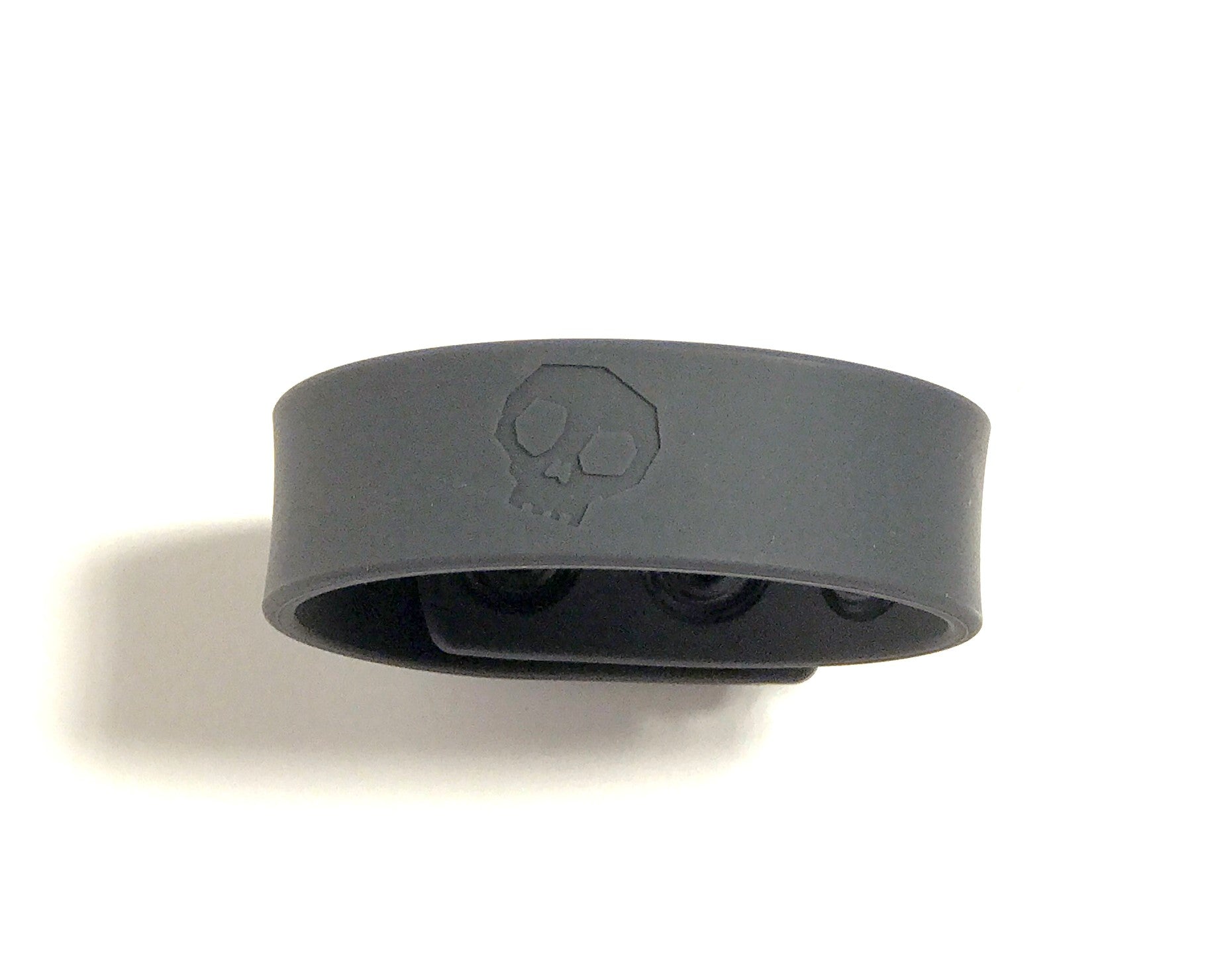 Boneyard Silicone Cock Strap 3-Snap Ring - Gray