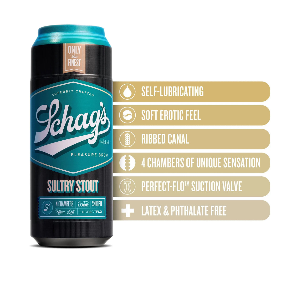 Schag's - Sultry Stout - Frosted – body-safe materials | Fu'Cha Exotics