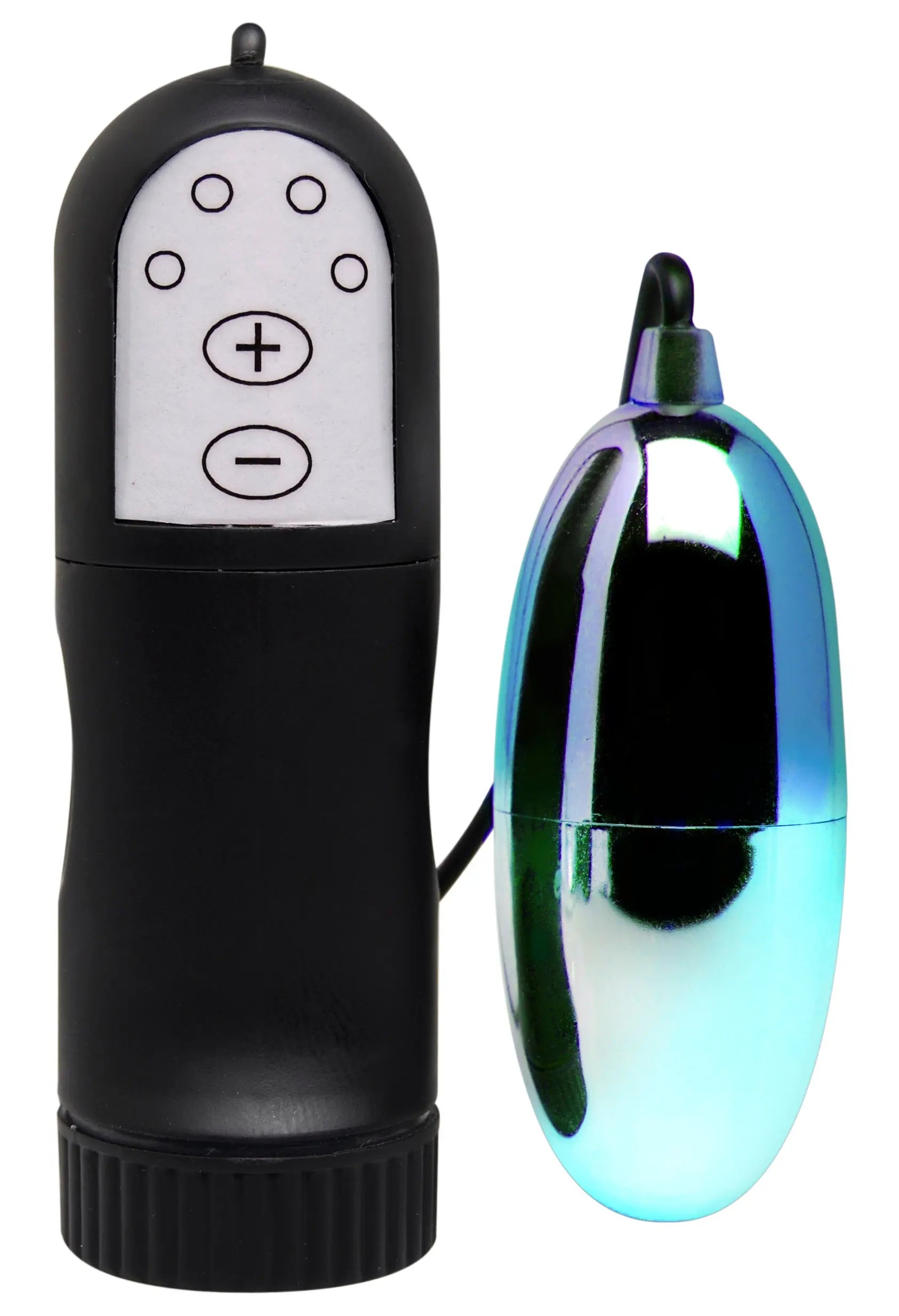 Deluxe bullet turquoise device with matte black main unit and turquoise bullet end