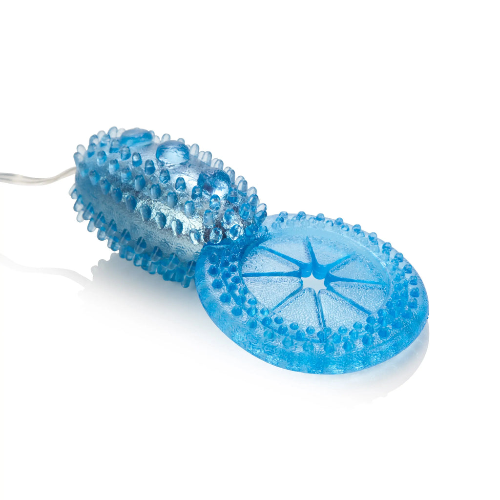 Shanes World His Vibrating Stimulator - Blue – body-safe silicone | Fu'Cha Exotics