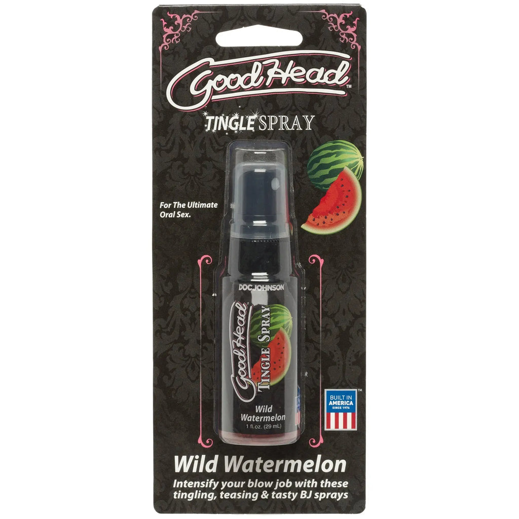 Goodhead - Tingle Spray - 1 Fl. Oz. - Wild Watermelon – body-safe materials | Fu'Cha Exotics