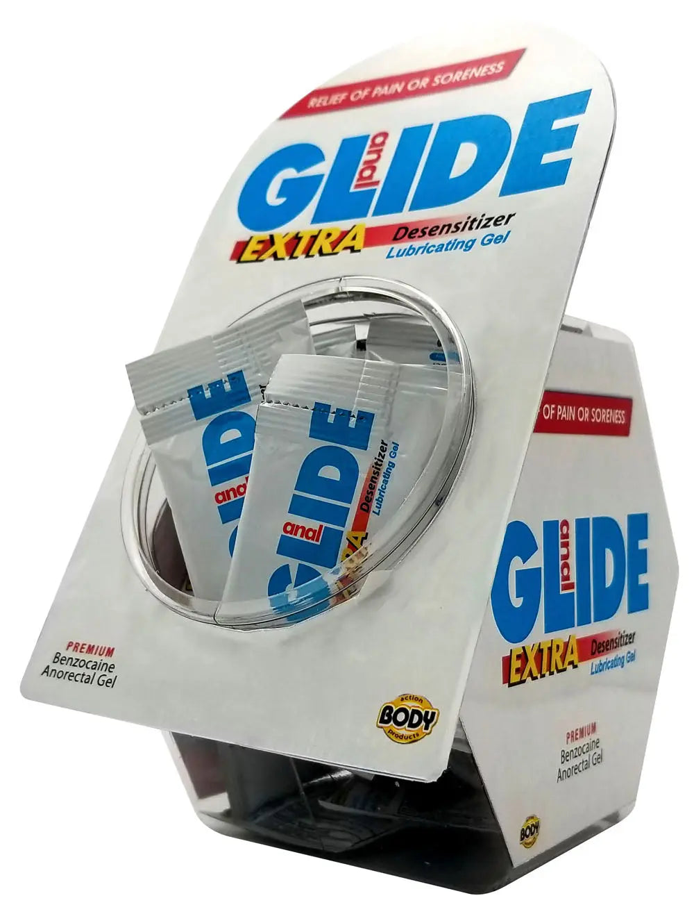 Anal Glide Extra 50pc Display Bowl – body-safe materials | Fu'Cha Exotics