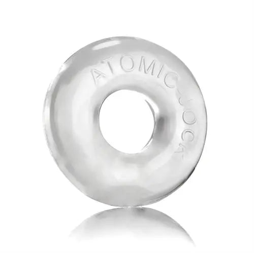Do-Nut-2 Large Atomic Jock Cockring - Clear – body-safe materials | Fu'Cha Exotics