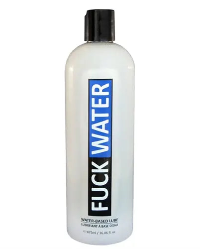 Fuck Water Water-Based Lubricant - 16 Fl. Oz. – body-safe materials | Fu'Cha Exotics