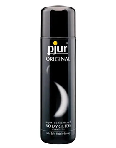 Pjur Original bodyglide bottle, 500 ml, black bottle with flip-top cap and label