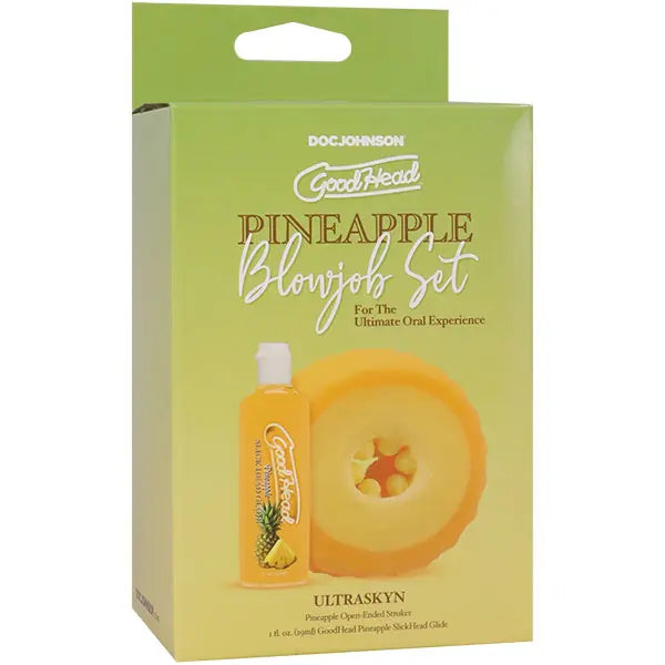 Goodhead - Pineapple Blowjob Set – body-safe materials | Fu'Cha Exotics