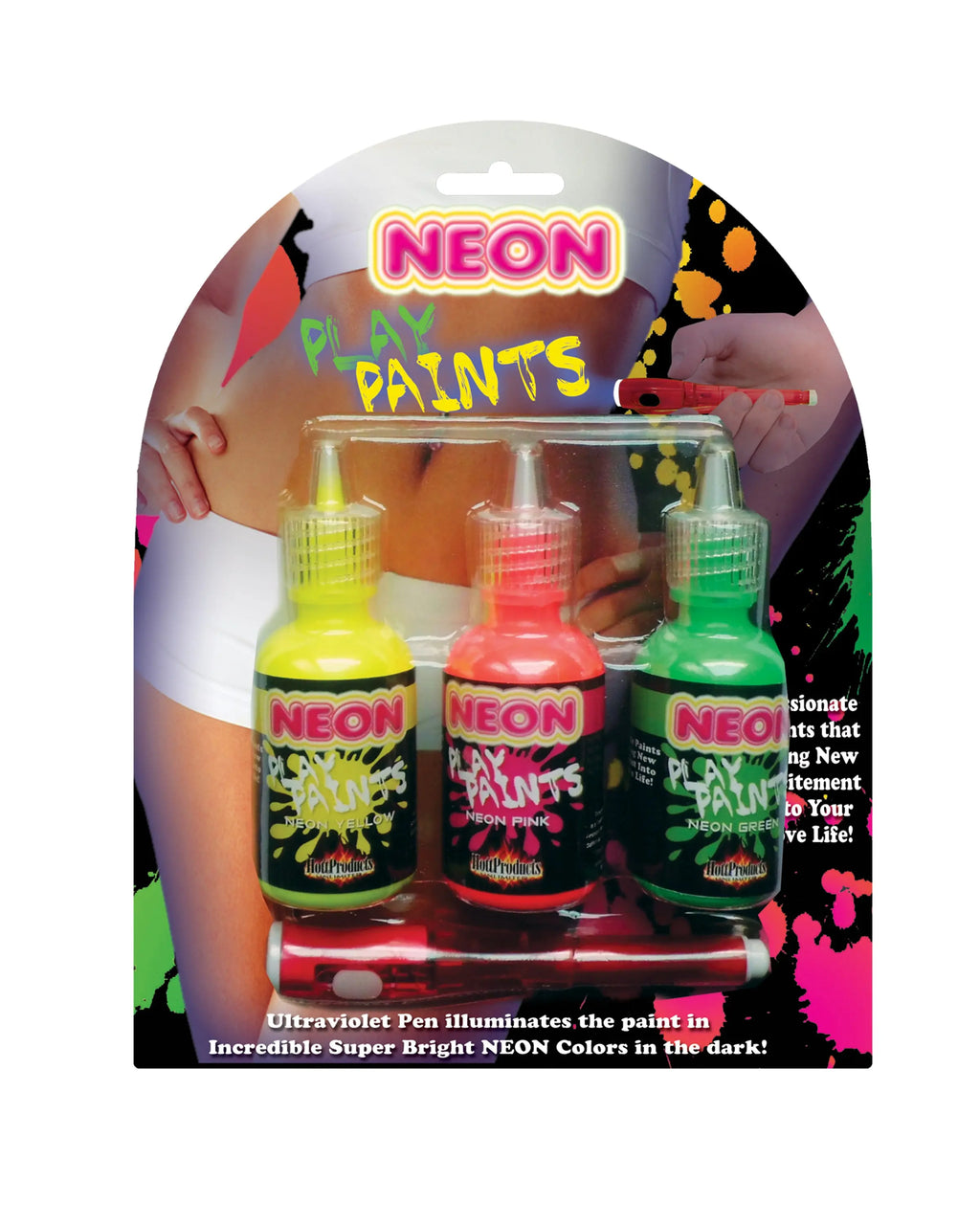 Neon Play Paints – body-safe materials | Fu'Cha Exotics