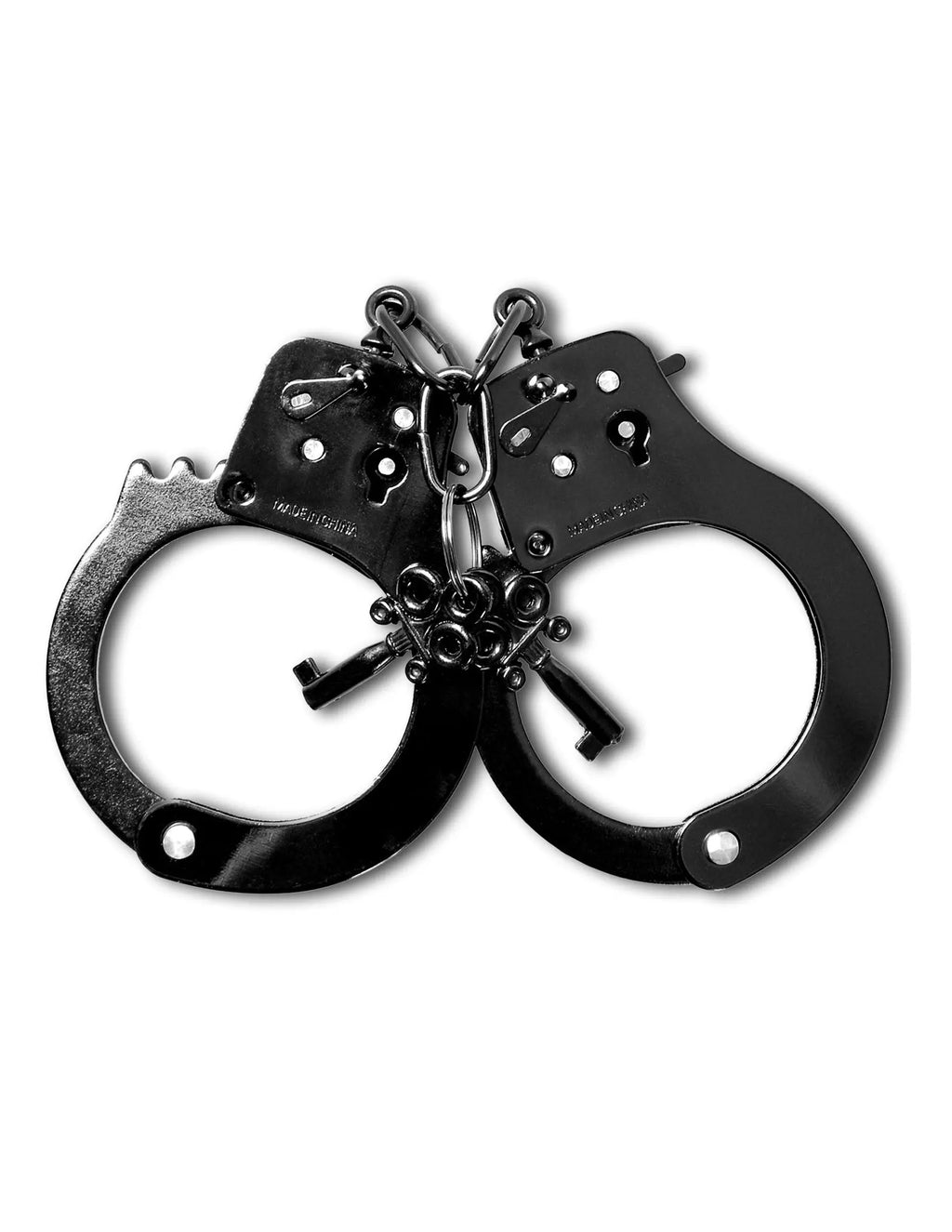 Fetish Fantasy Series Anodized Cuffs - Black – body-safe materials | Fu'Cha Exotics