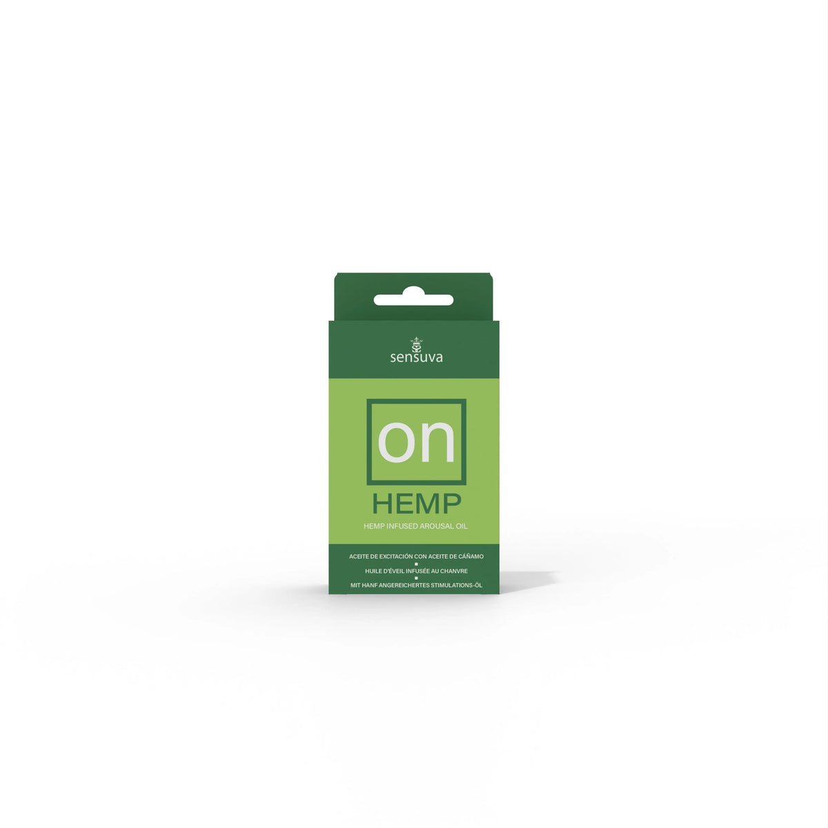 On Hemp Infused Arousal Oil -Medium Box - 0.17 Fl. Oz. – body-safe materials | Fu'Cha Exotics