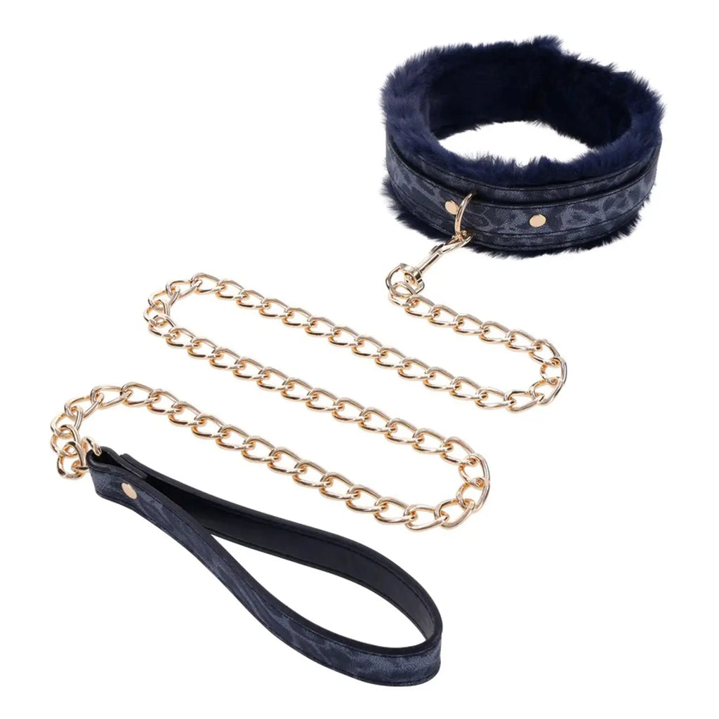 Cougar Fur Collar and Leash – body-safe materials adjustable intensity | Fu'Cha Exotics