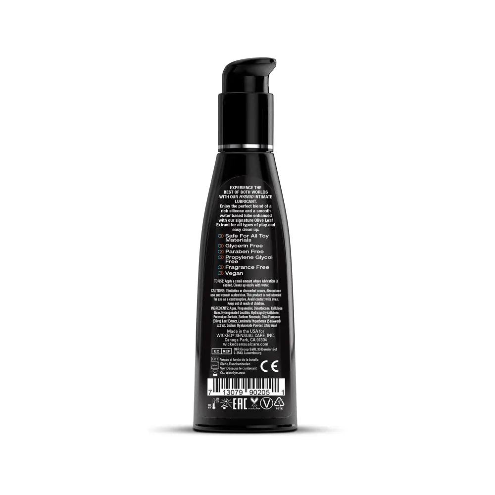 Hybrid Water and Silicone Blended Lubricant - 4 Fl. Oz. – body-safe silicone | Fu'Cha Exotics