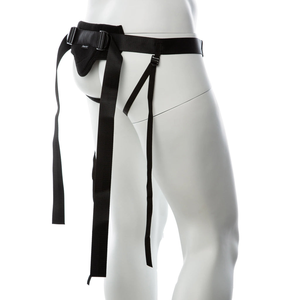 Gender Fluid Skylar Strap-on Harness - Black – body-safe materials | Fu'Cha Exotics