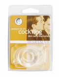 Clear elastomer C-ring set in blister pack
