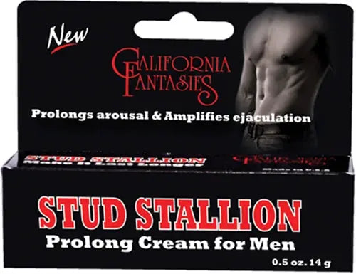 Men's prolong cream boxed package, 0.5 oz tube