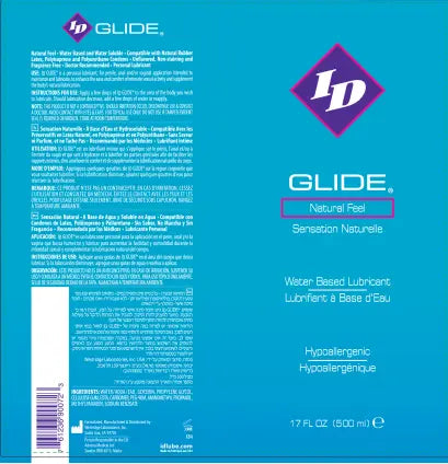 ID Glide 17 Fl Oz – body-safe materials | Fu'Cha Exotics