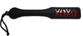 Sex and Mischief Xoxo Paddle - Black