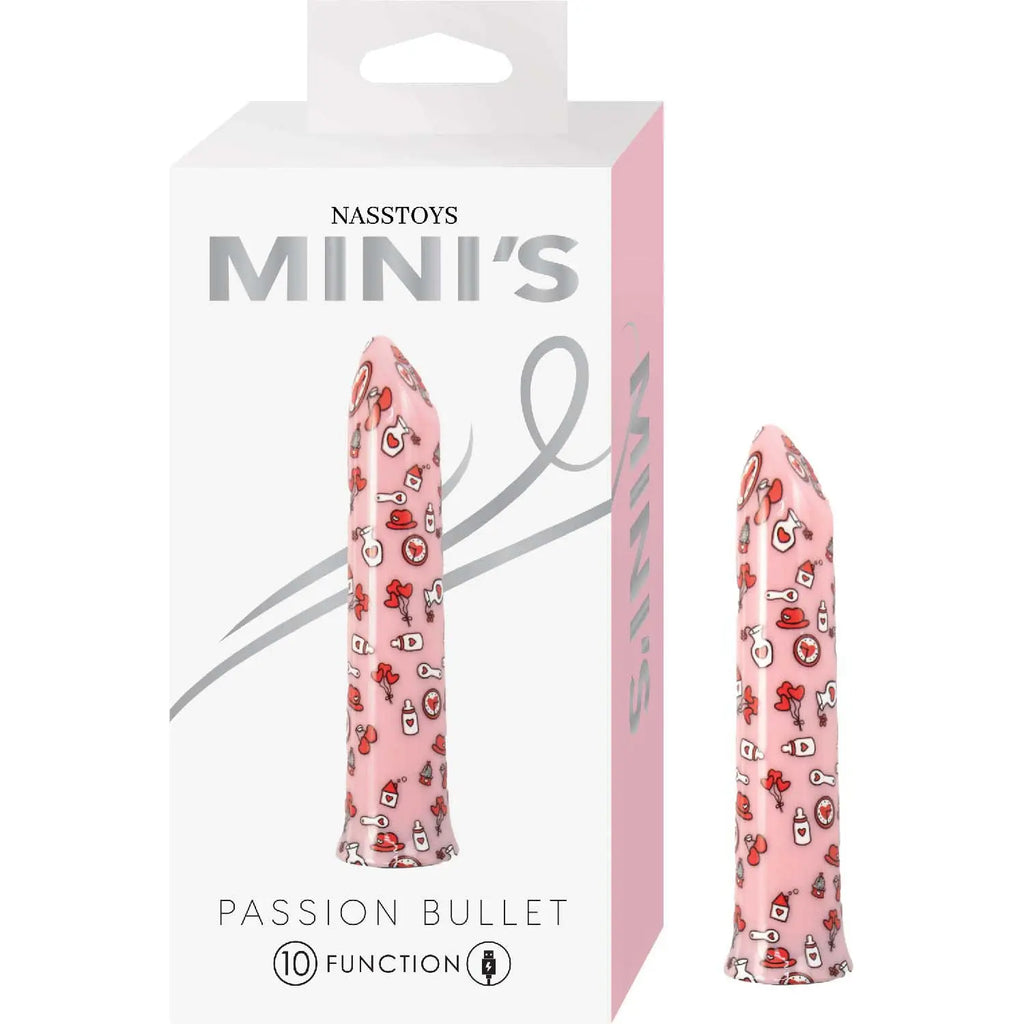 Minis Passion Bullet Pink – body-safe silicone USB-rechargeable | Fu'Cha Exotics