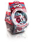 Ringo's fishbowl toy set box with circular window and colorful ring pieces, red center
