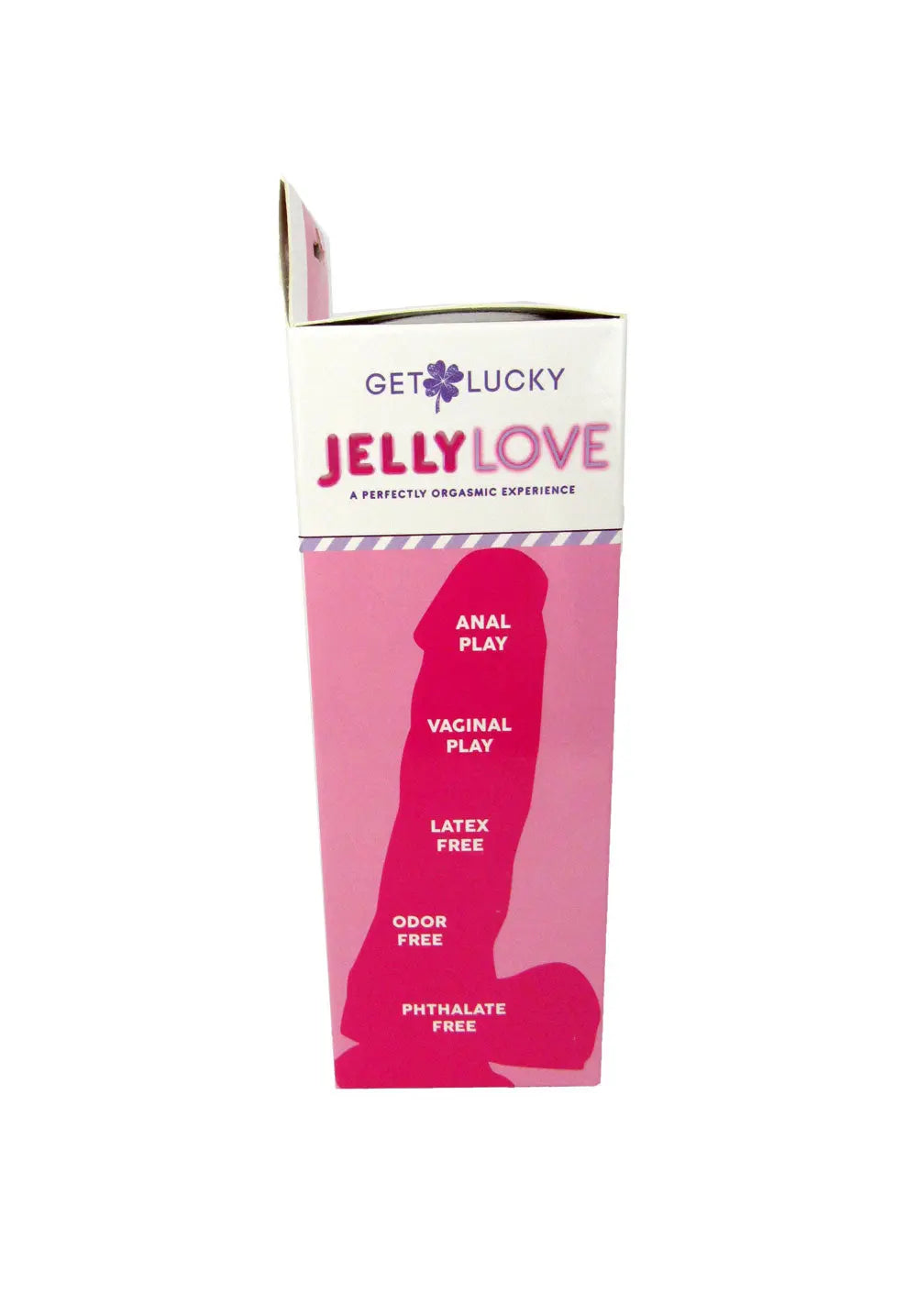 Jelly Love 7" Dildo - Pink – body-safe materials | Fu'Cha Exotics