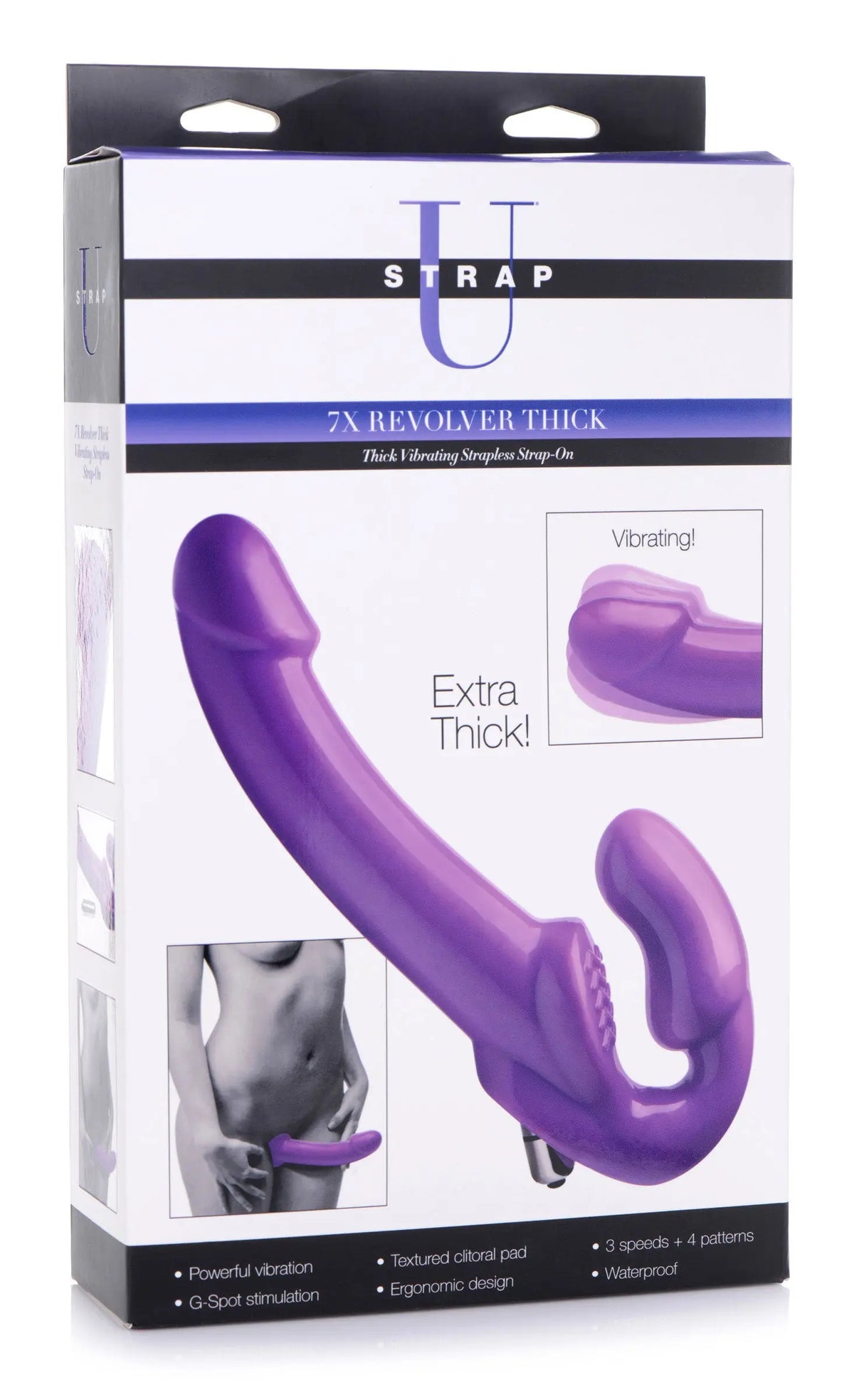 7x Revolver Thick - Purple – body-safe materials | Fu'Cha Exotics