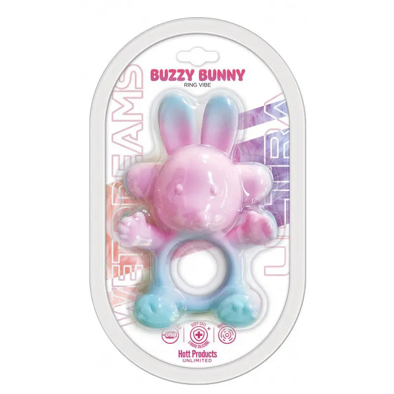 Buzzy Bunny Ring Vibe - Wet Dreams Ultra – body-safe silicone | Fu'Cha Exotics