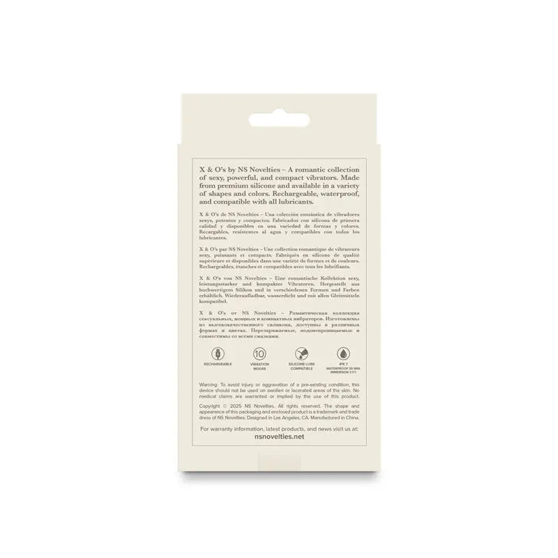 X and o's Crave Light - Pink – body-safe silicone USB-rechargeable | Fu'Cha Exotics