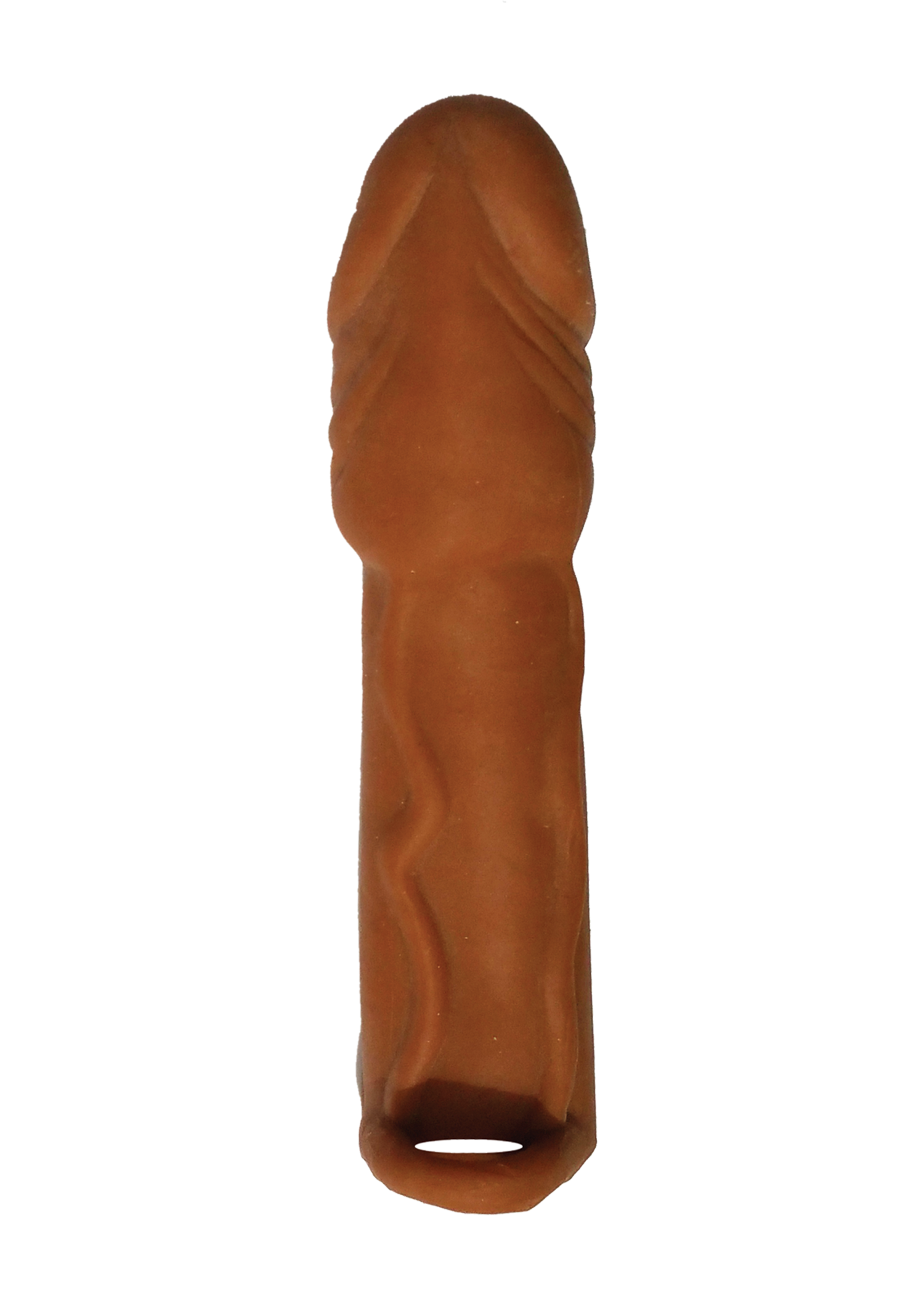 Skinsations Latin Lover Series Husky Lover 7 Inch Vibrating - Brown