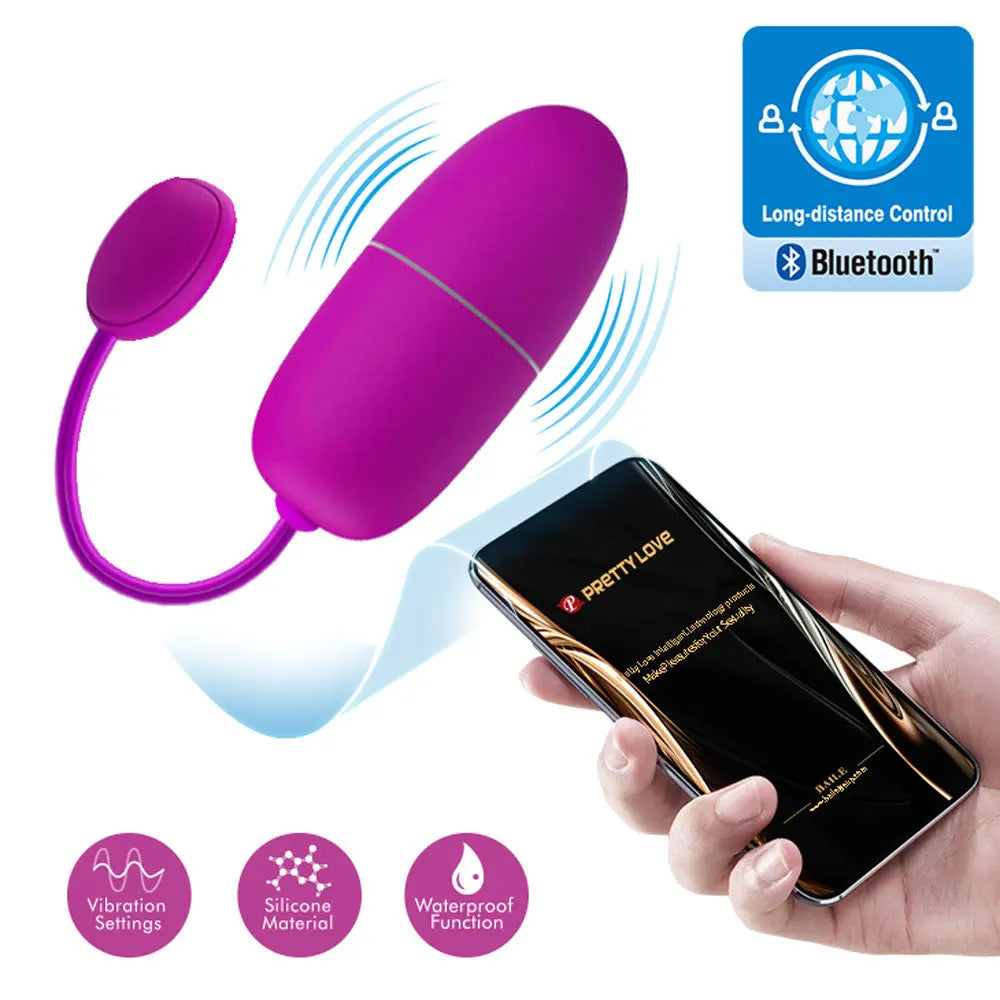 Pretty Love Nymph Global Remote Control Series - Purple – body-safe materials | Fu'Cha Exotics