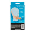 Ivory latex dong accessory package with molded facial insert graphic