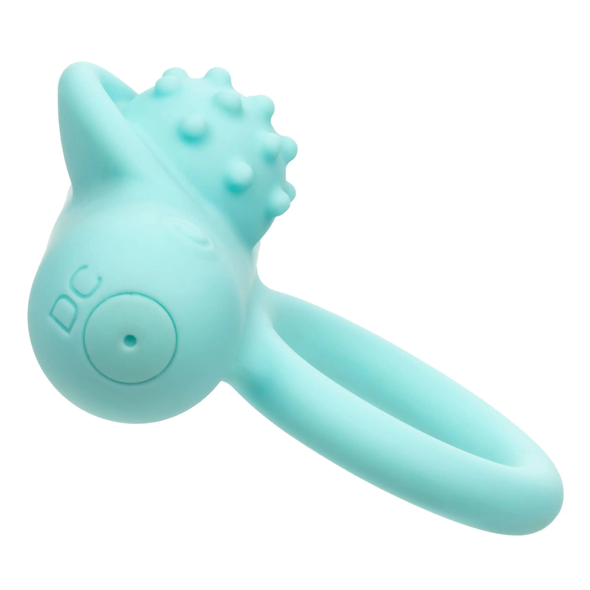 Silicone Rechargeable Nubby Lover's Delight - Blue – body-safe materials | Fu'Cha Exotics
