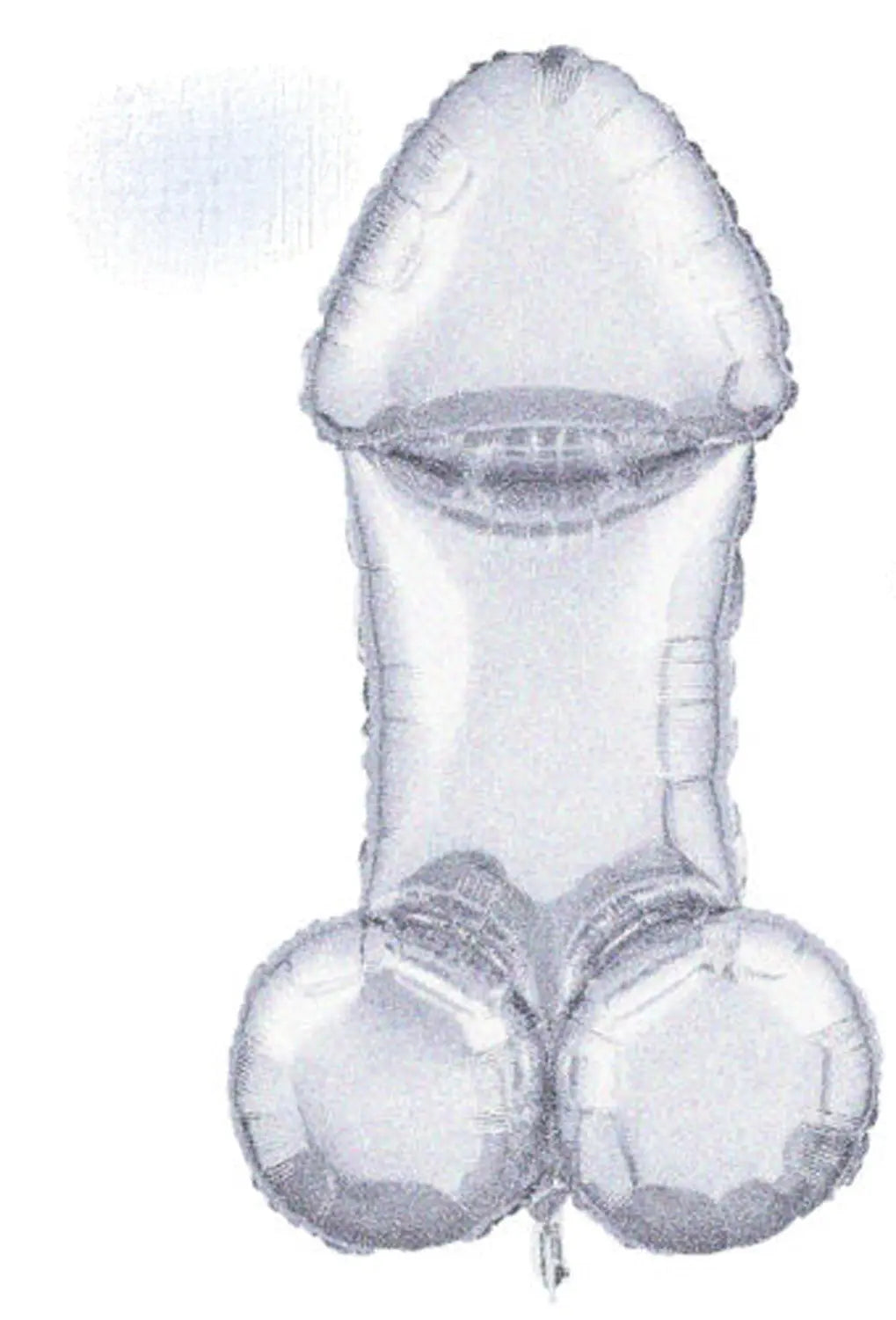 Glitterati Disco Penis 3 Foot Mylar Balloon – body-safe materials | Fu'Cha Exotics