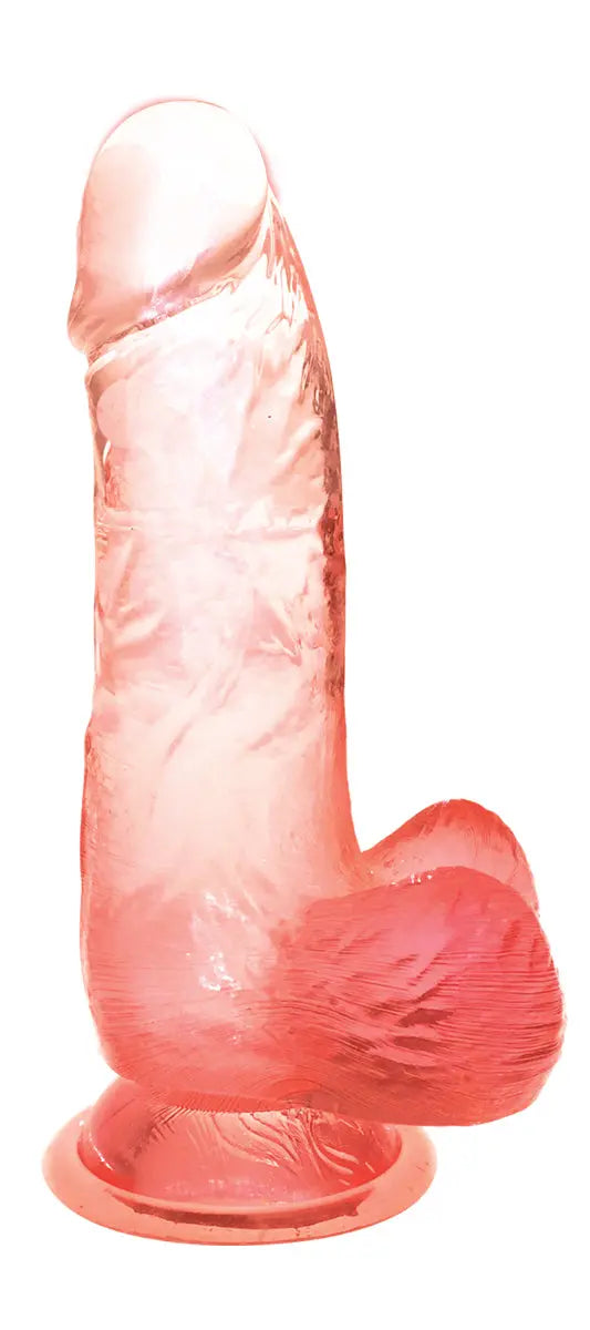 Shades - 6 Inch Gradient Dong - Coral – body-safe materials | Fu'Cha Exotics