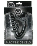 Erection enhancer sex toy in blister retail box, metallic dark gray