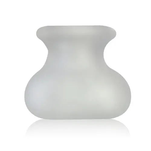 Bull Bag XL - Clear Ball Stretcher – body-safe silicone | Fu'Cha Exotics